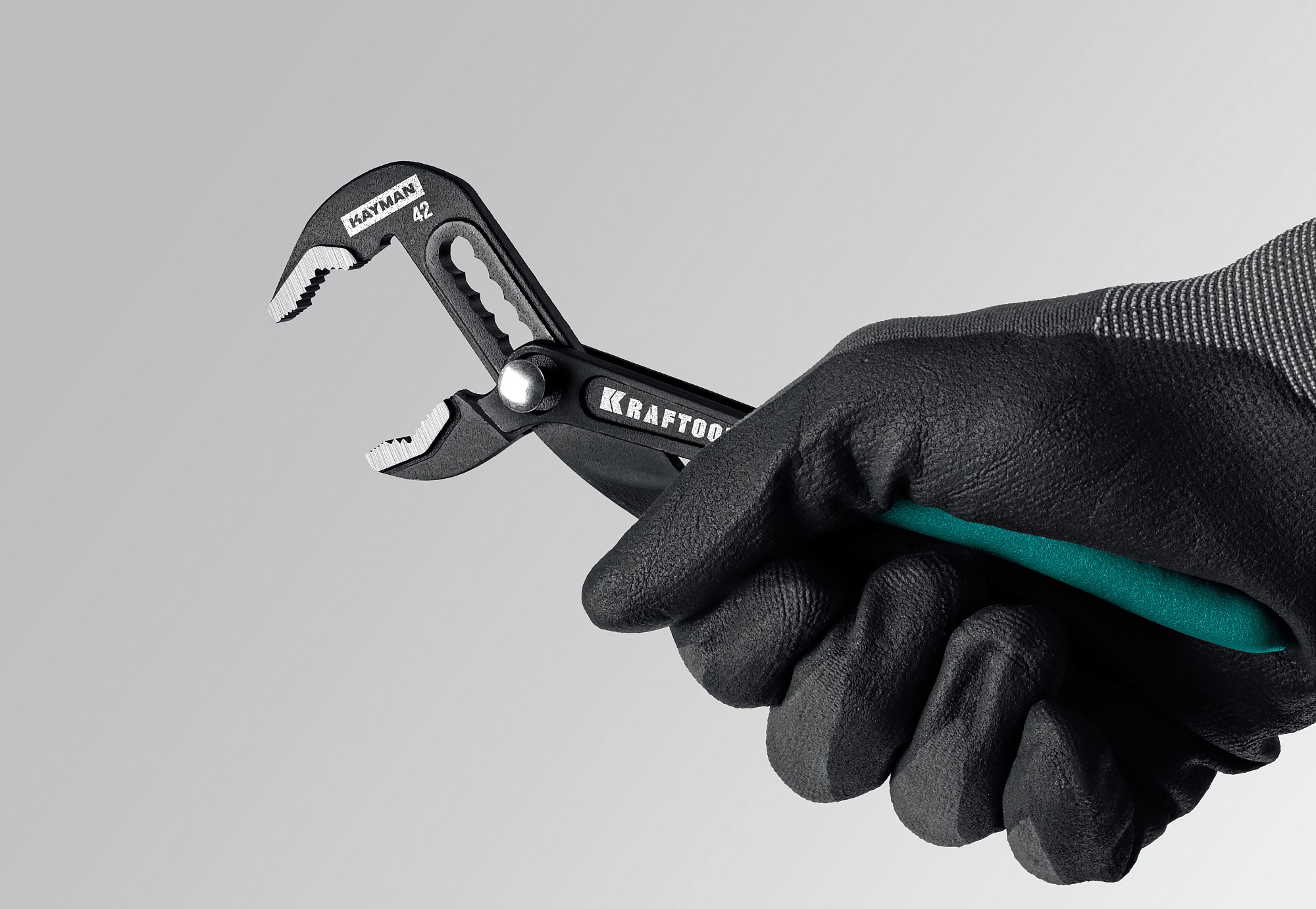 KRAFTOOL KAYMAN, 180 мм, переставные клещи (22353-18)