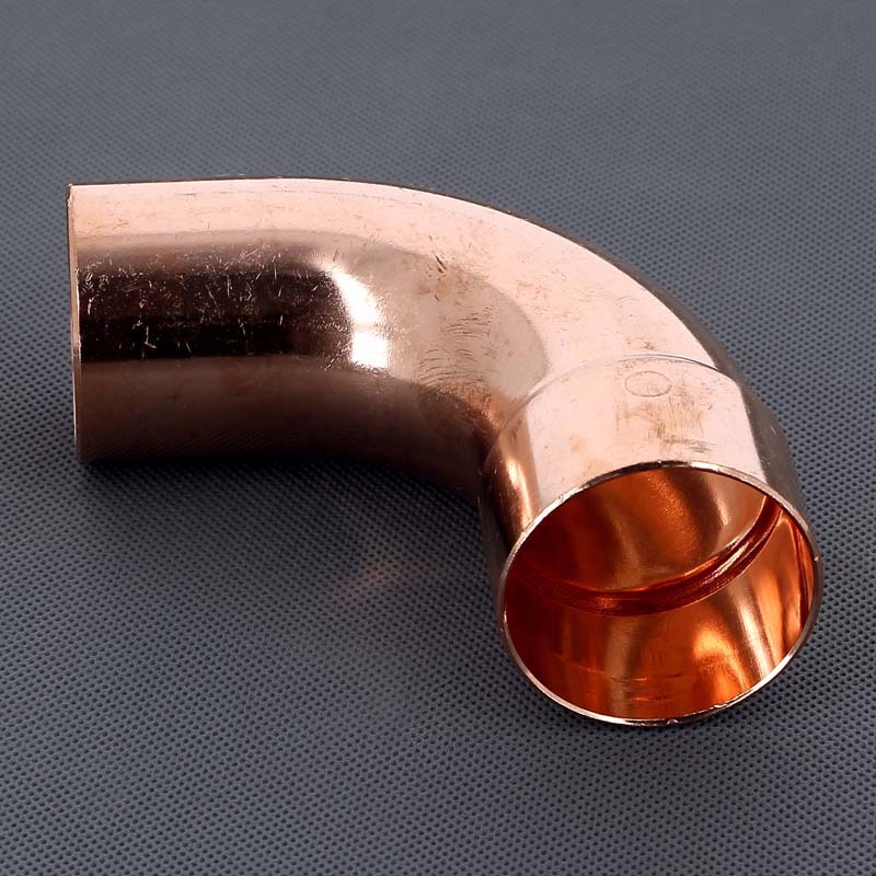 Угол однораструбный 90° VIEGA пайка 28 мм медный