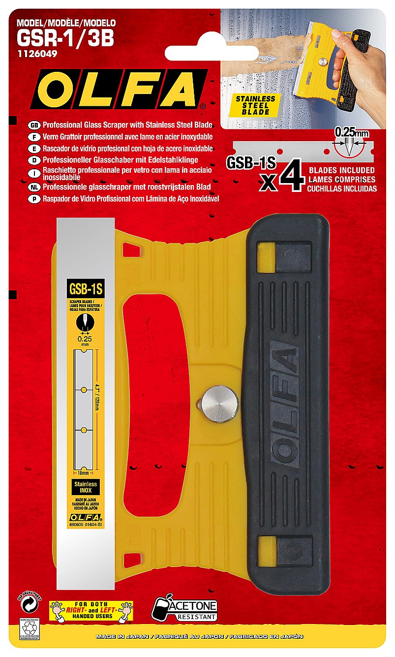 OLFA 120 мм, скребок (OL-GSR-1/3B)
