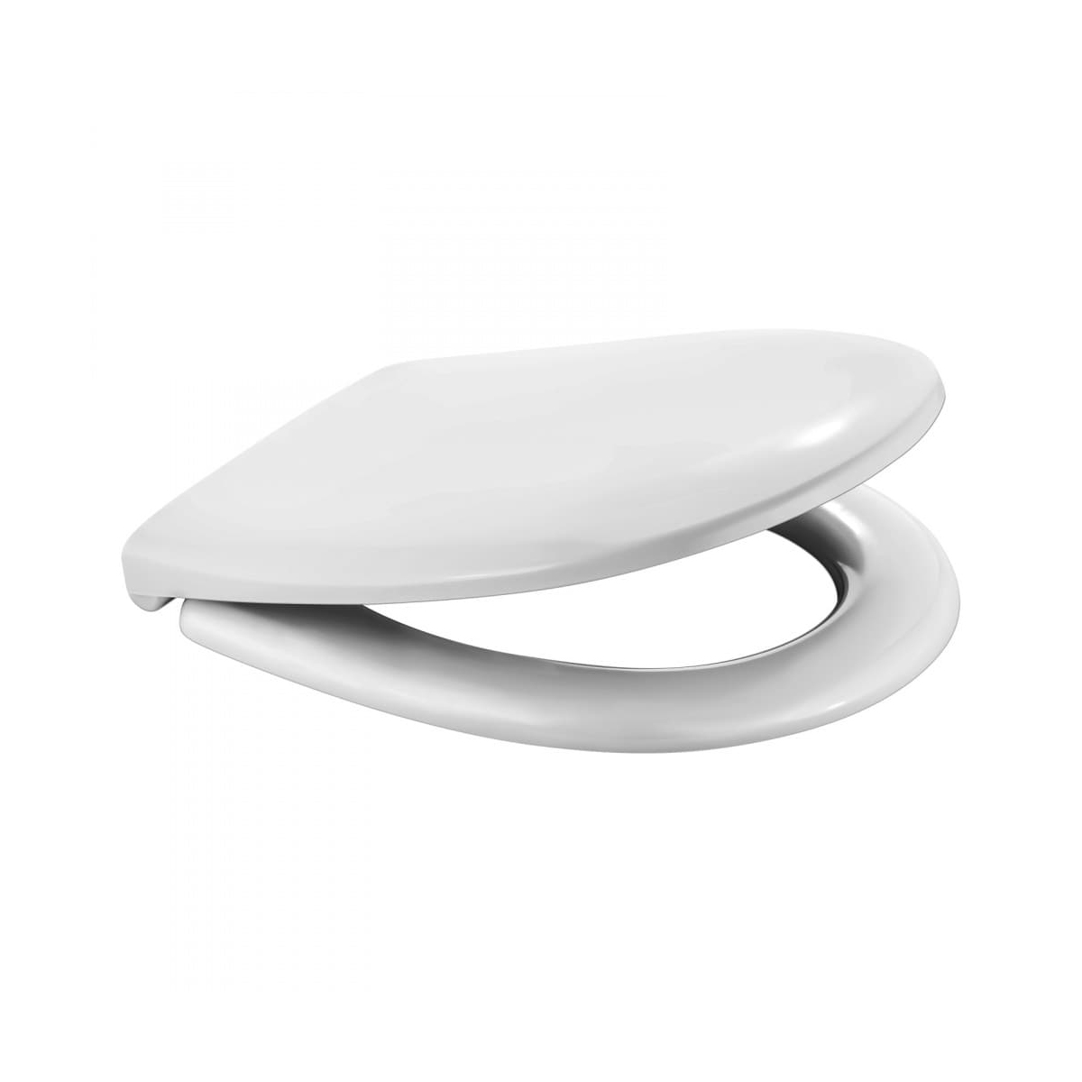 Сиденье для унитаза "real so" белое, микролифт, крепление металл. (1/5) "berges"
