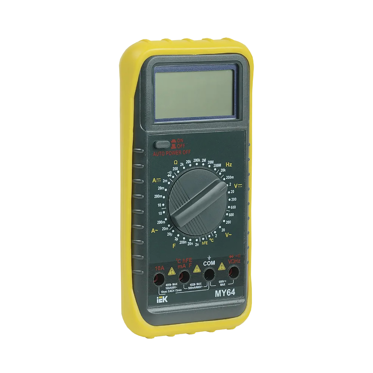 Мультиметр цифровой "professional my64" (1/20) "iek"