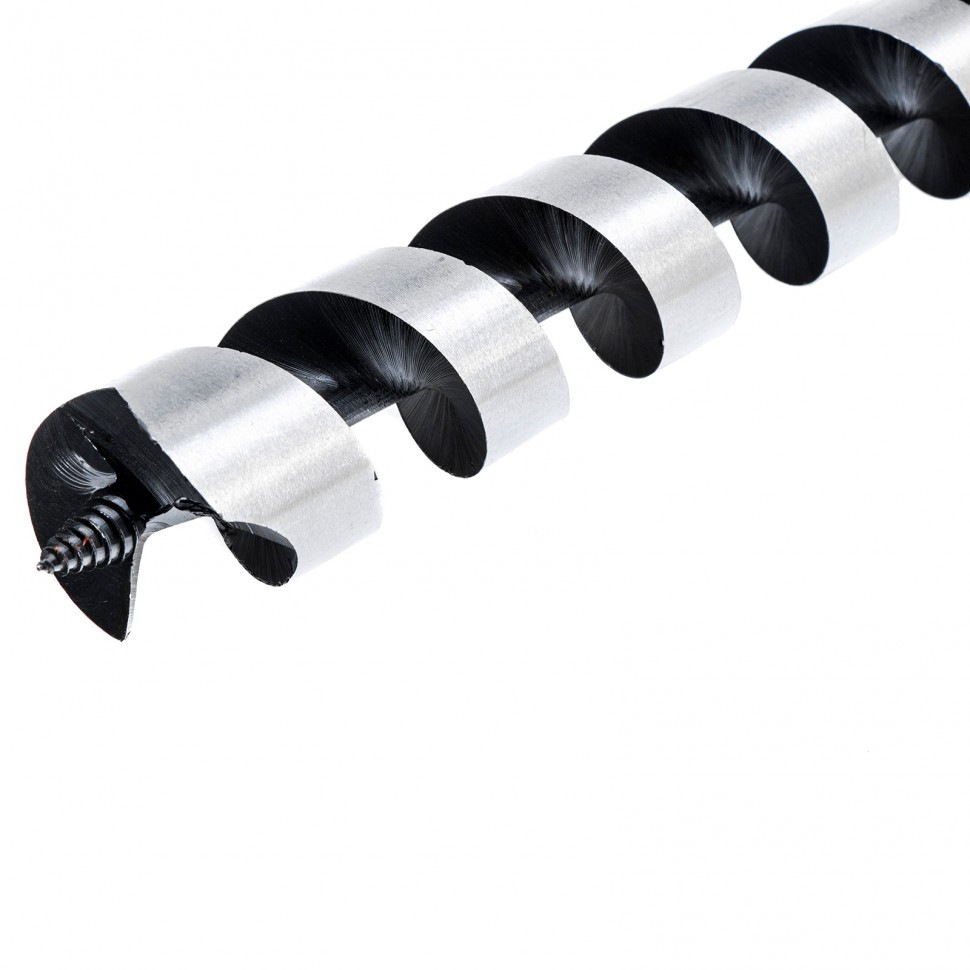 Сверло по дереву шнековое, 25 х 350 мм, шестигранный хвостовик Matrix (70149)