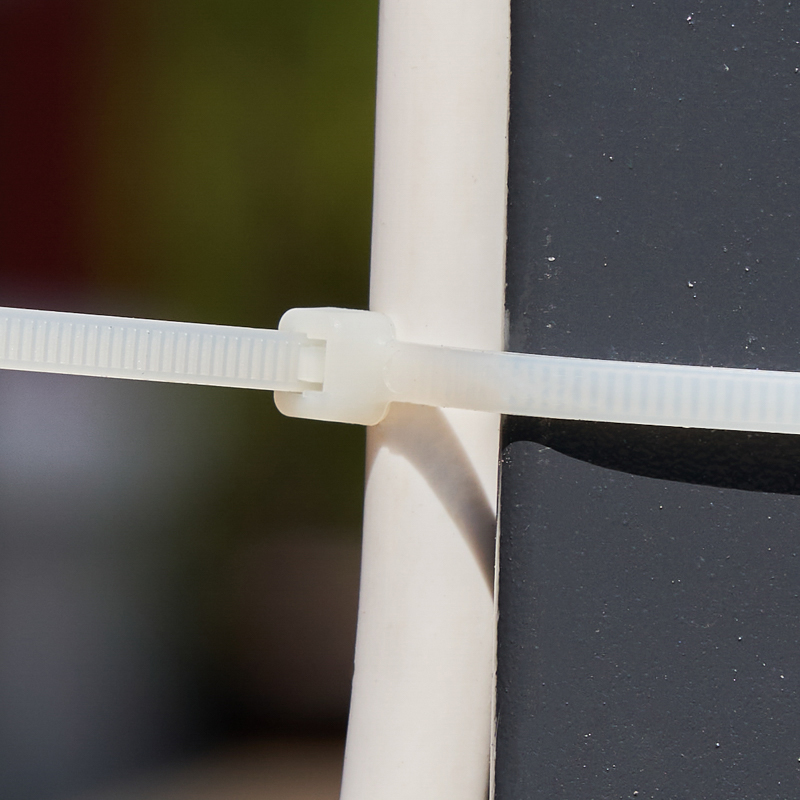 Хомуты нейлон 3,6 х 300 мм (набор 500 шт.), белые (1/20) "rexant" 07-0300-05