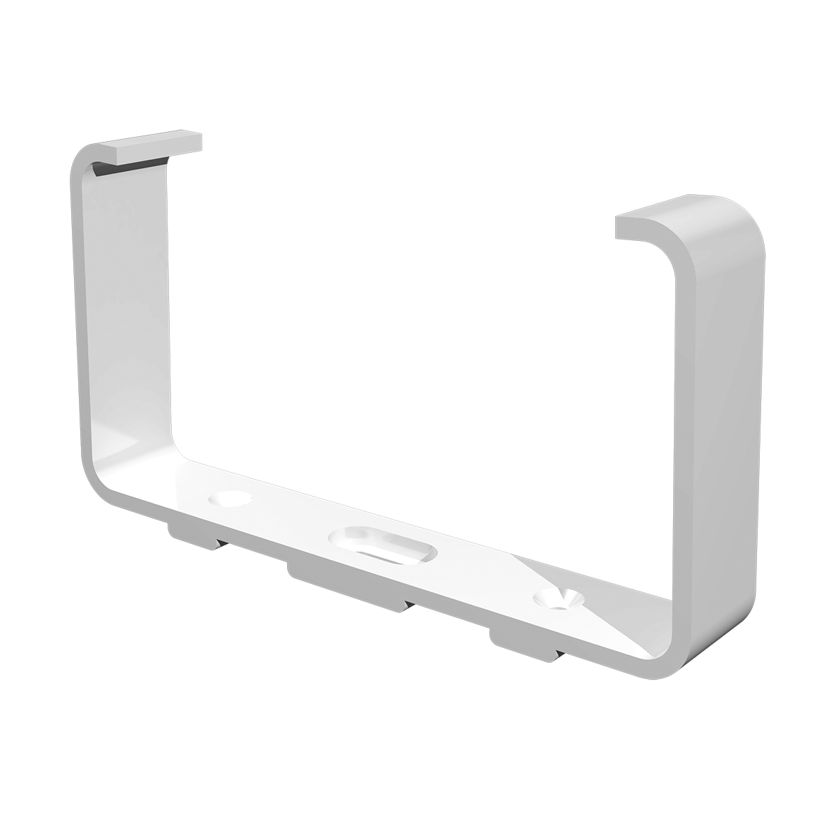 Держатель плоских каналов  60 х 120 мм пластик (1/64) "эра"  612дкп