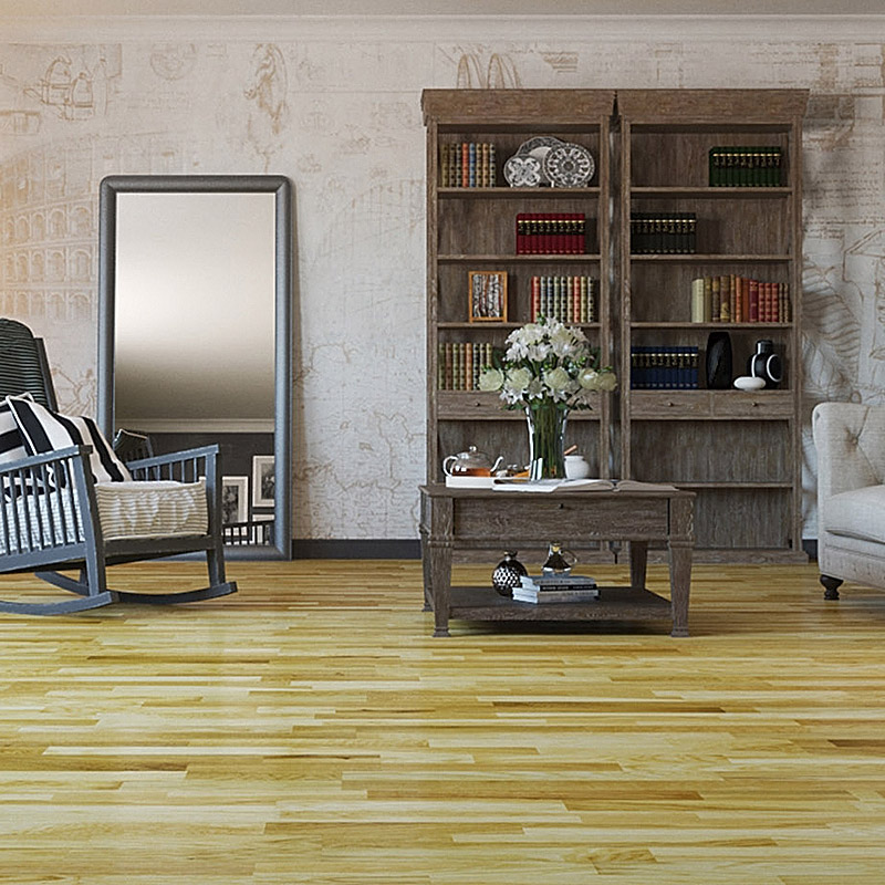 Паркетная доска Polarwood Дуб Ливинг трехполосный Oak Living