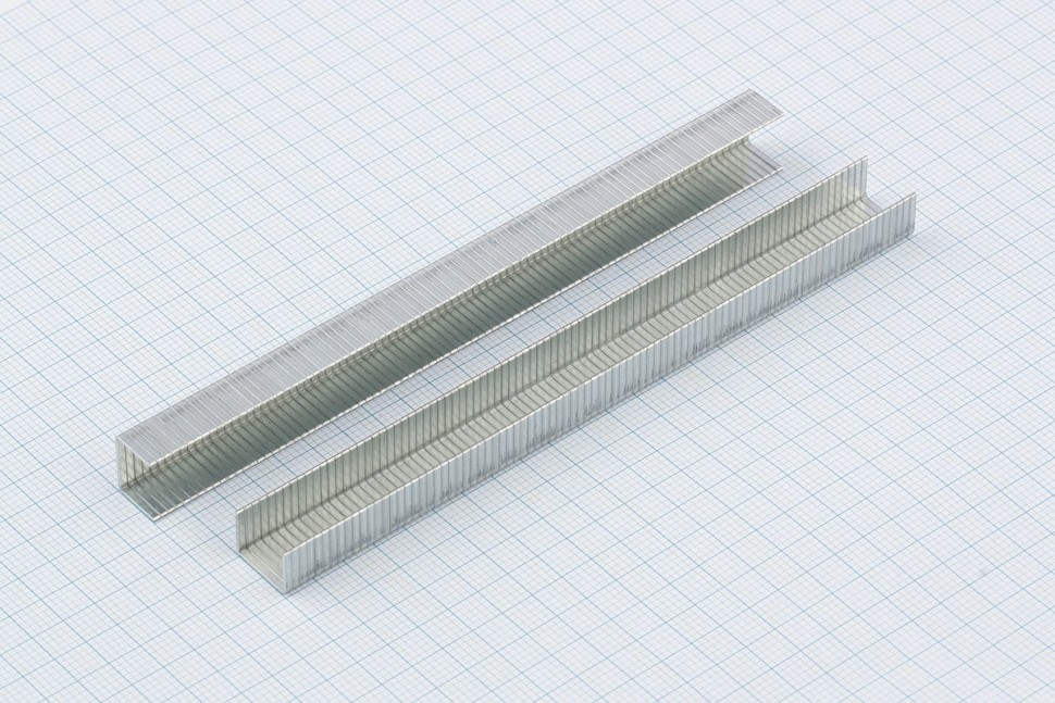 Скобы, 8 мм, для мебельного степлера, усиленные, тип 140,1250 шт Gross (41738)