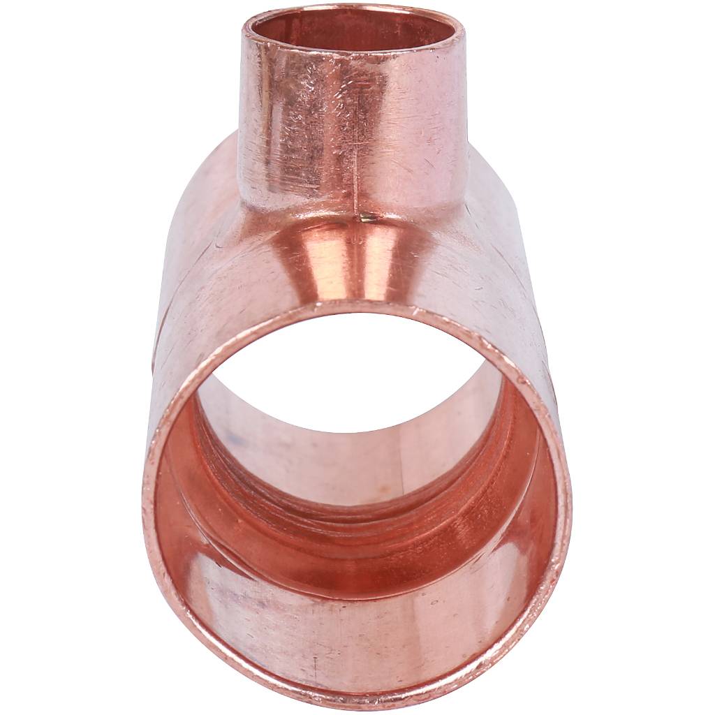 Тройник переходной 28х15х28 мм медный под пайку SANHA 15130281528