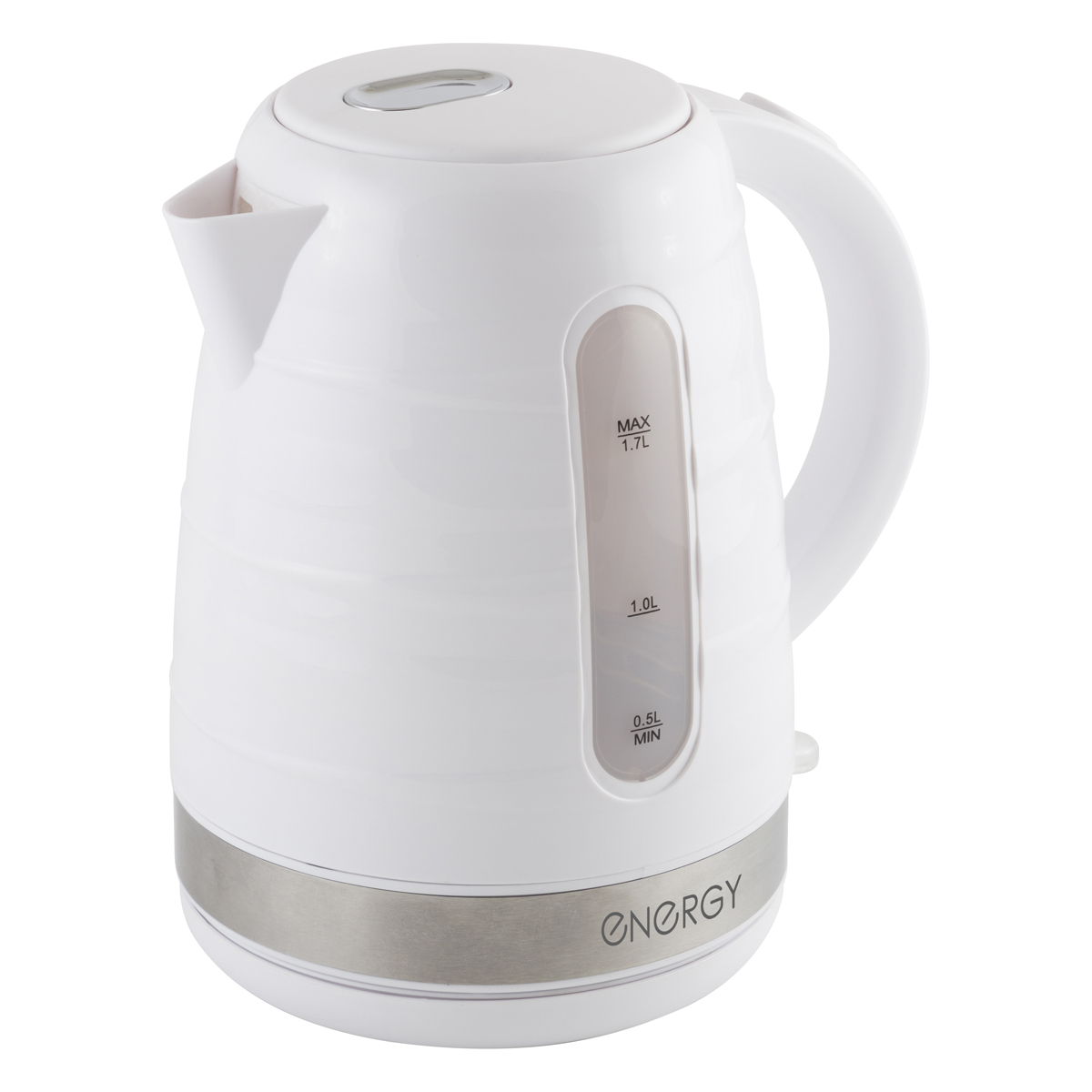 Чайник электр. "energy" e-299 1,7 л (1/12) пластик (белый)