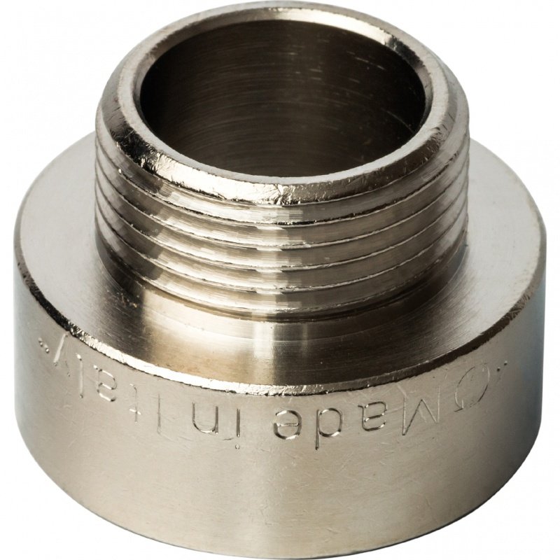 Переходник редукционный ВН 1" x 3/4" никель STOUT