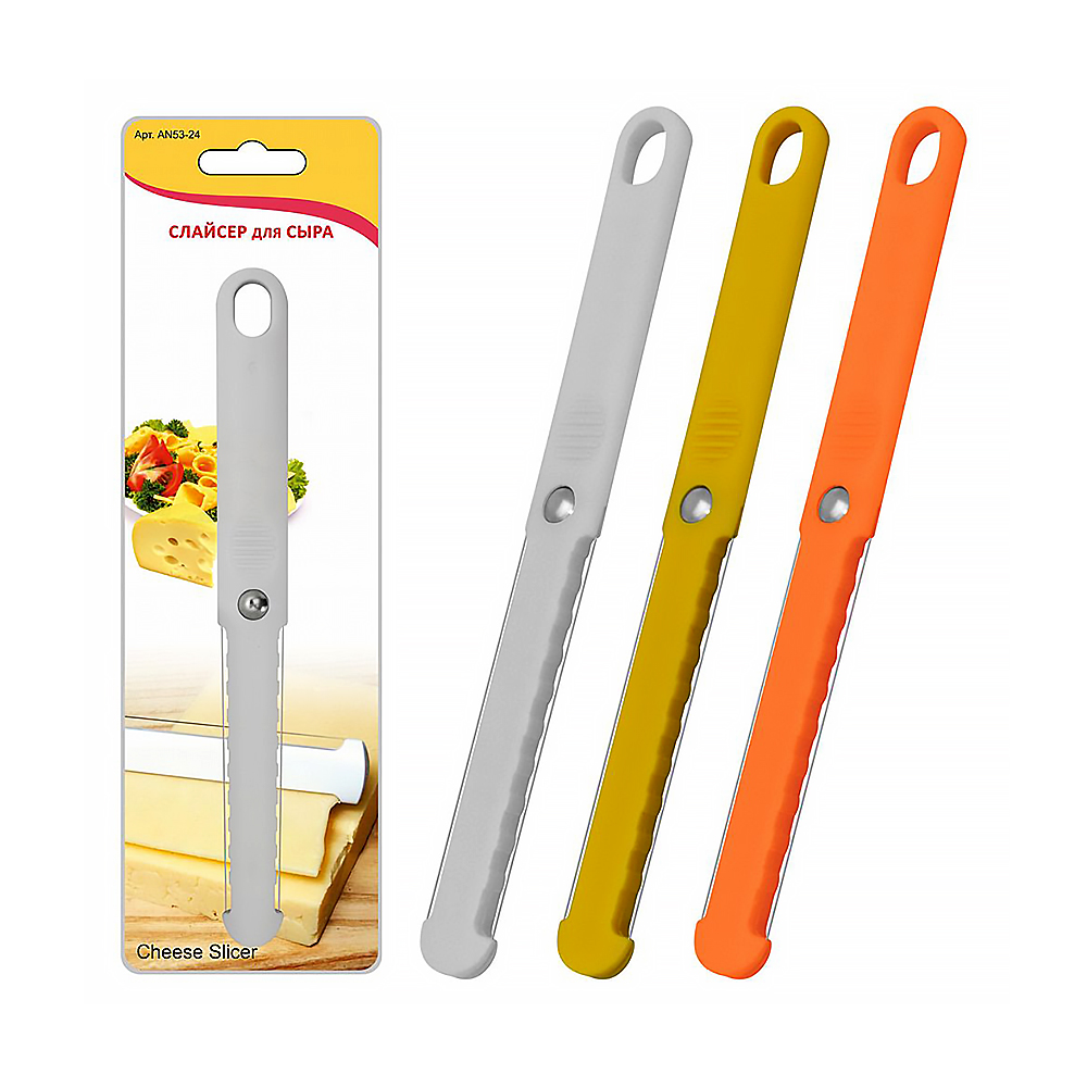 Слайсер для сыра (2 струны) (6/48) "мультидом"  an53-24