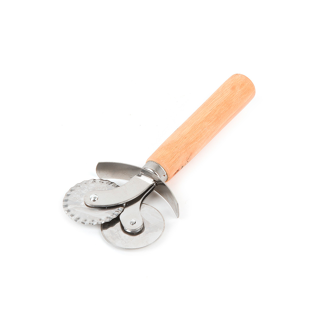 Нож для пиццы и теста с дер. ручкой (1/240) "zan feng" 9903170