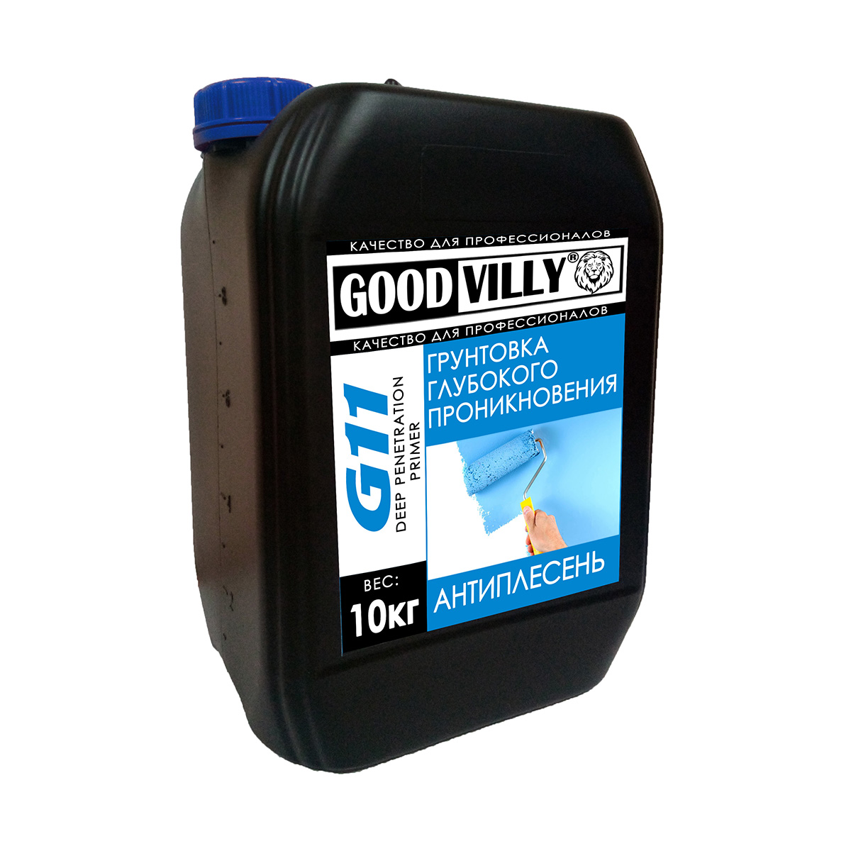 Грунтовка глубокого проник. антиплесень g11 10 кг (1) "good villy"