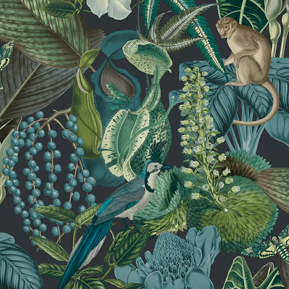 Виниловые обои Grandeco Jungle Fever JF 2202 10.05 х 0.53