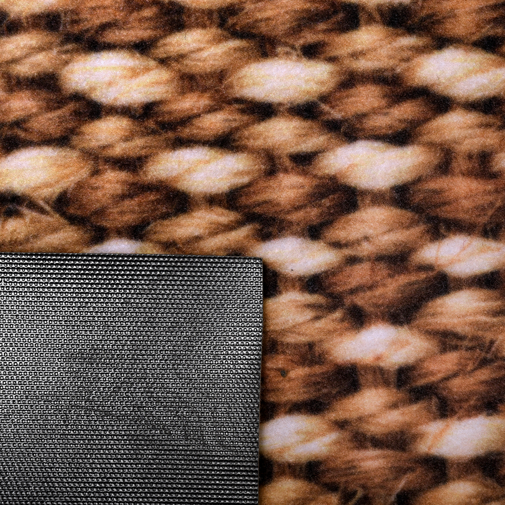 Коврик влаговпитывающий "samba" 90*120 см "плетение" (1/8) "vortex" 24163