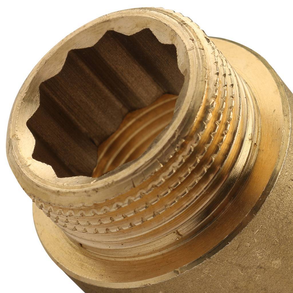 Удлинитель резьбовой 3/4" x 10 мм НР-ВР латунь TIEMME