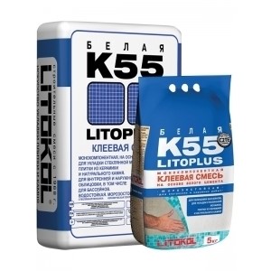 Клей для мозаики Литокол Litoplus K55 25 кг