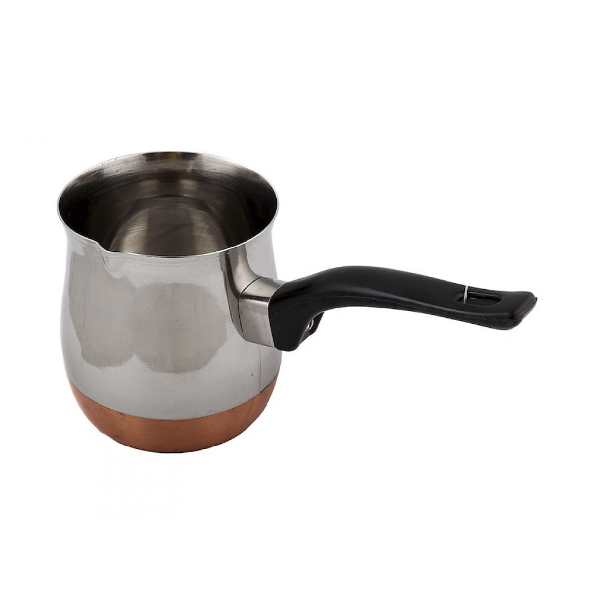 Кофеварка (турка) cw-850c сталь, медное дно 850 мл (1/6/24) "mallony"