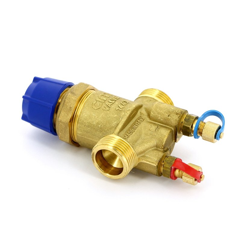 Клапан балансировочный CIM 717HF автоматический комбинированный 1"1/4 Н Рас0,34-1,7м3/час DZR -лату