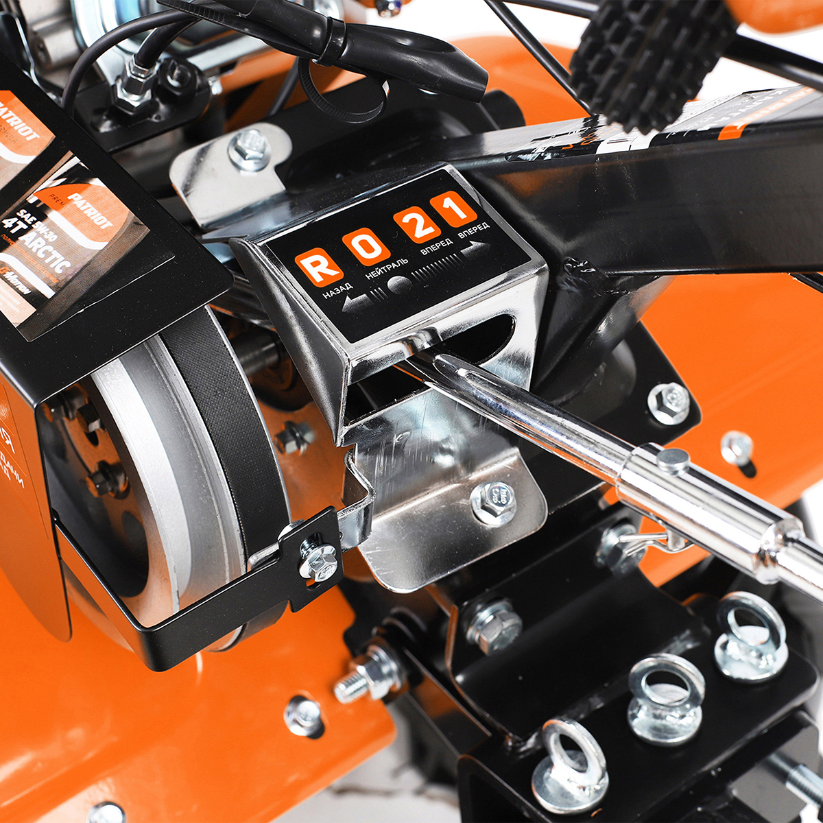 Мотоблок бензиновый "калуга м" (без колес) (1) "patriot" 440107017