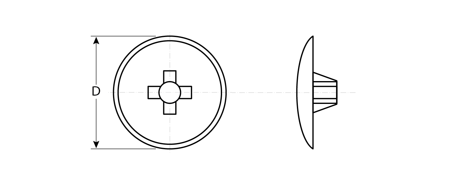 ЗУБР шлиц №2, цвет кр-дерево, 40 шт, декоративная заглушка под шуруп (4-308156-5)