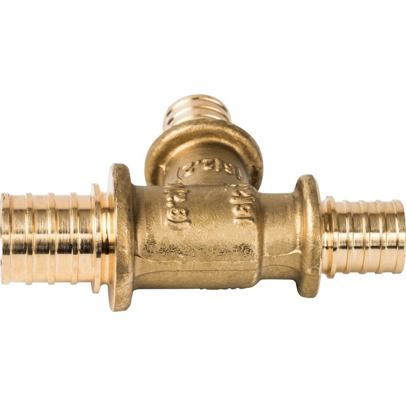 Тройник переходной 20 x 16 x 16 аксиальный для труб PE-X STOUT