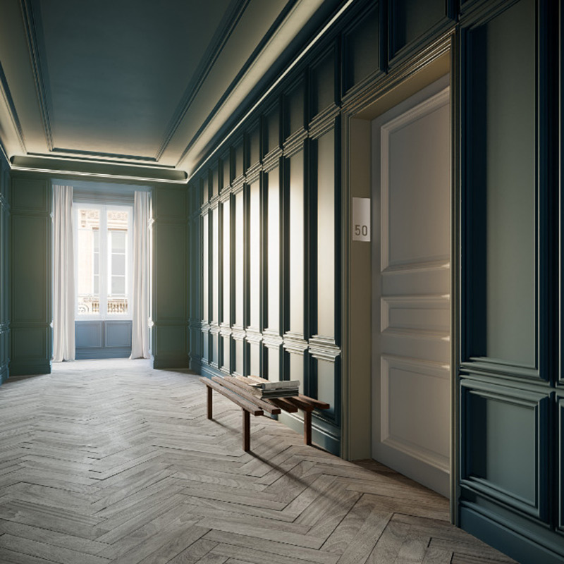 Стеновые панели Orac 3D W120 Autoire Белый