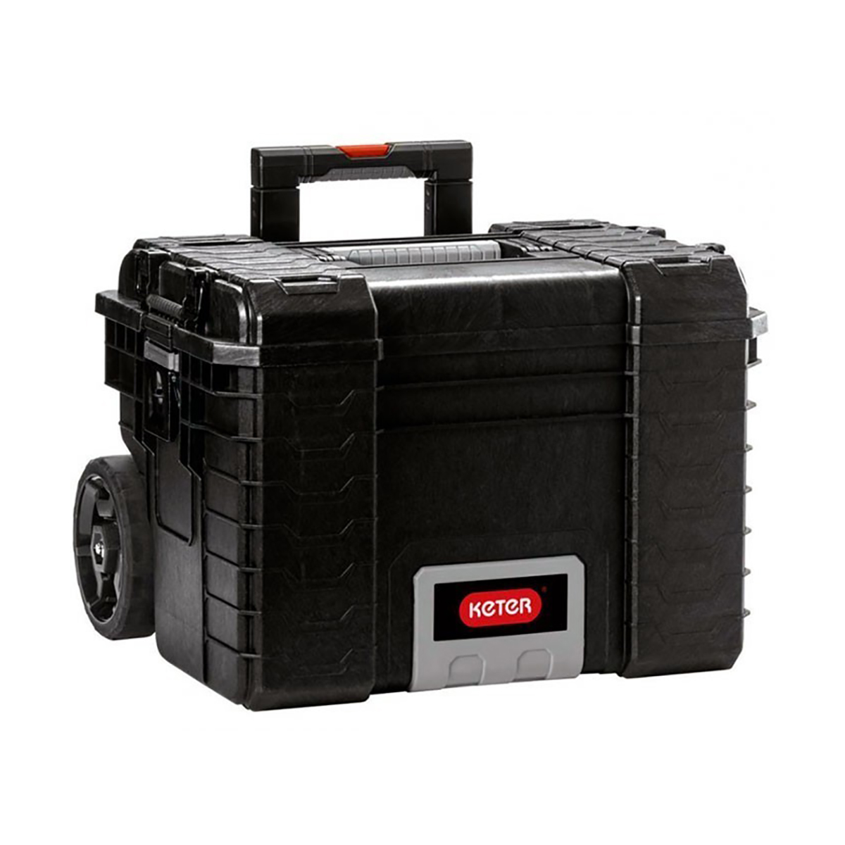 Ящик-тележка для инструмента "mobile gear cart" 46,5*56,4*81,5 см (черный) "keter"
