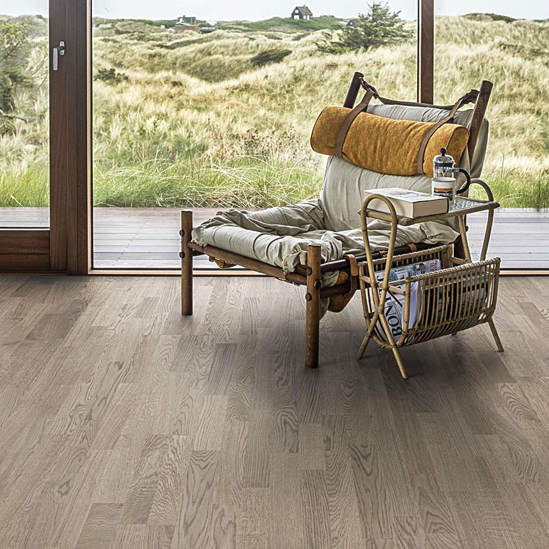 Паркетная доска Kahrs Original Коллекция Люмен Дуб Затмение ультраматовый лак трехполосный ORIGINAL OAK ECLIPSE 3S