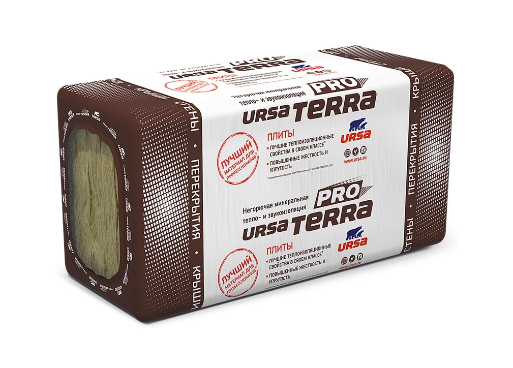 Утеплитель УРСА 50 мм Ursa Terra Pro 50х1000х610