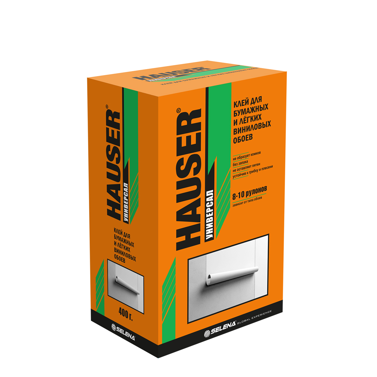 Клей для бумажных обоев 400 г (18) "hauser"