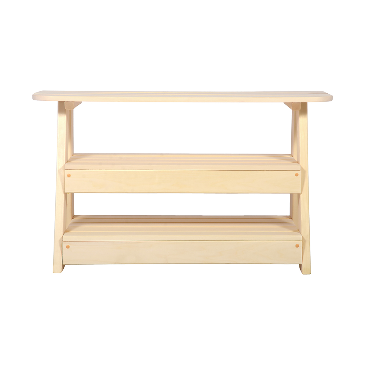 Подставка под обувь для бани и сауны 90*51*42 см, липа (1) "банные штучки" 32467