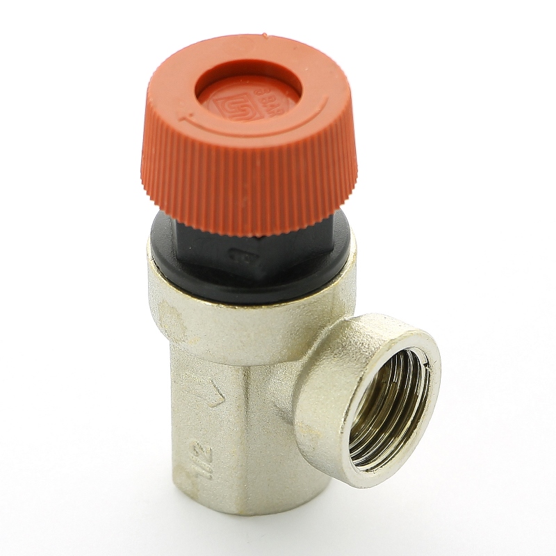 Клапан предохранительный ВВ UNI-FITT 1/2 "х 6 бар никель