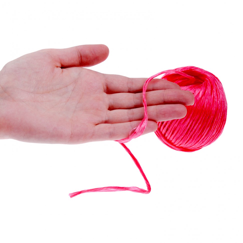 Набор шпагатов полипропиленовых, 6 шт, 2 мм, L 60 м, MIX цветов, Сибртех (93884)