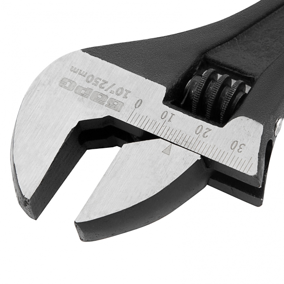 Ключ разводной, 250 мм, CrV Барс (15506)