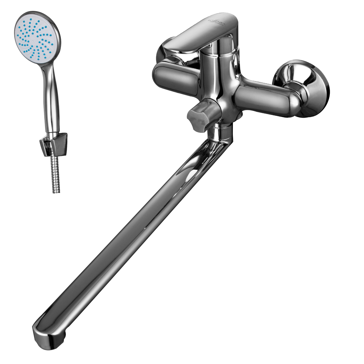 Смеситель для ванн  rs32-32  длинный плоский излив (1/12) "rossinkа"