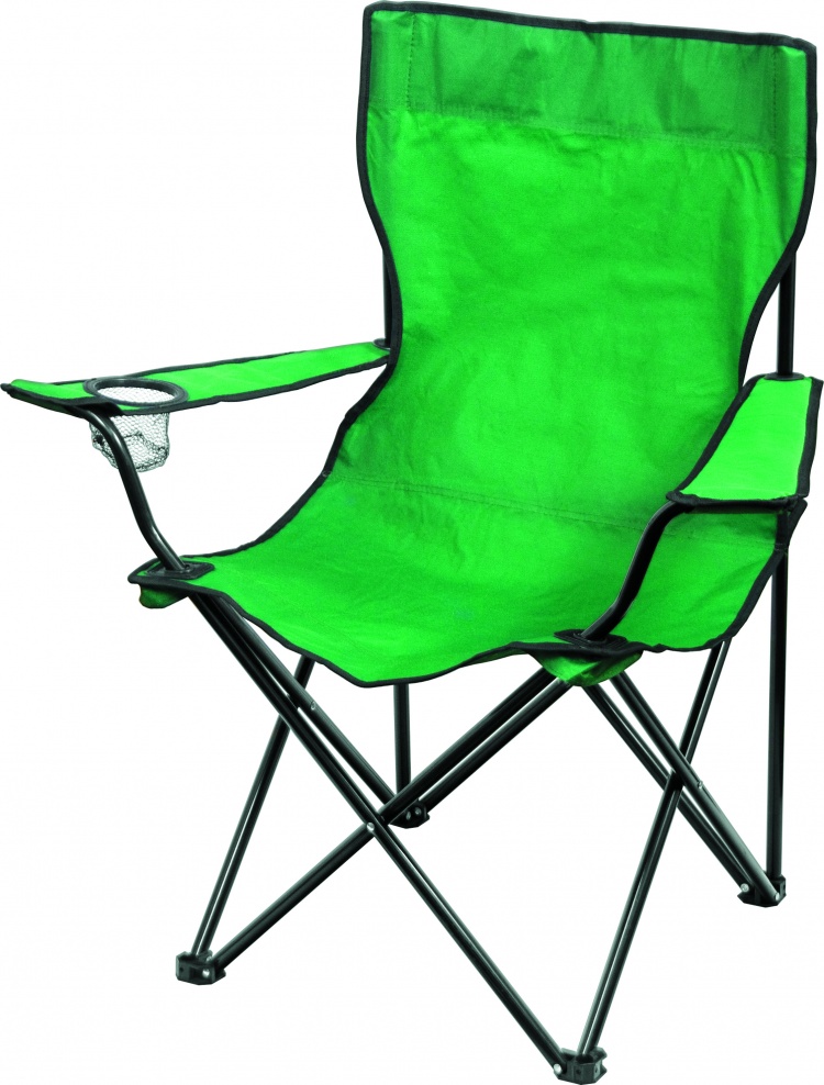 Стул складной с подлокотниками и подстаканником 81 х 51 х 86 см Camping Palisad (69608)