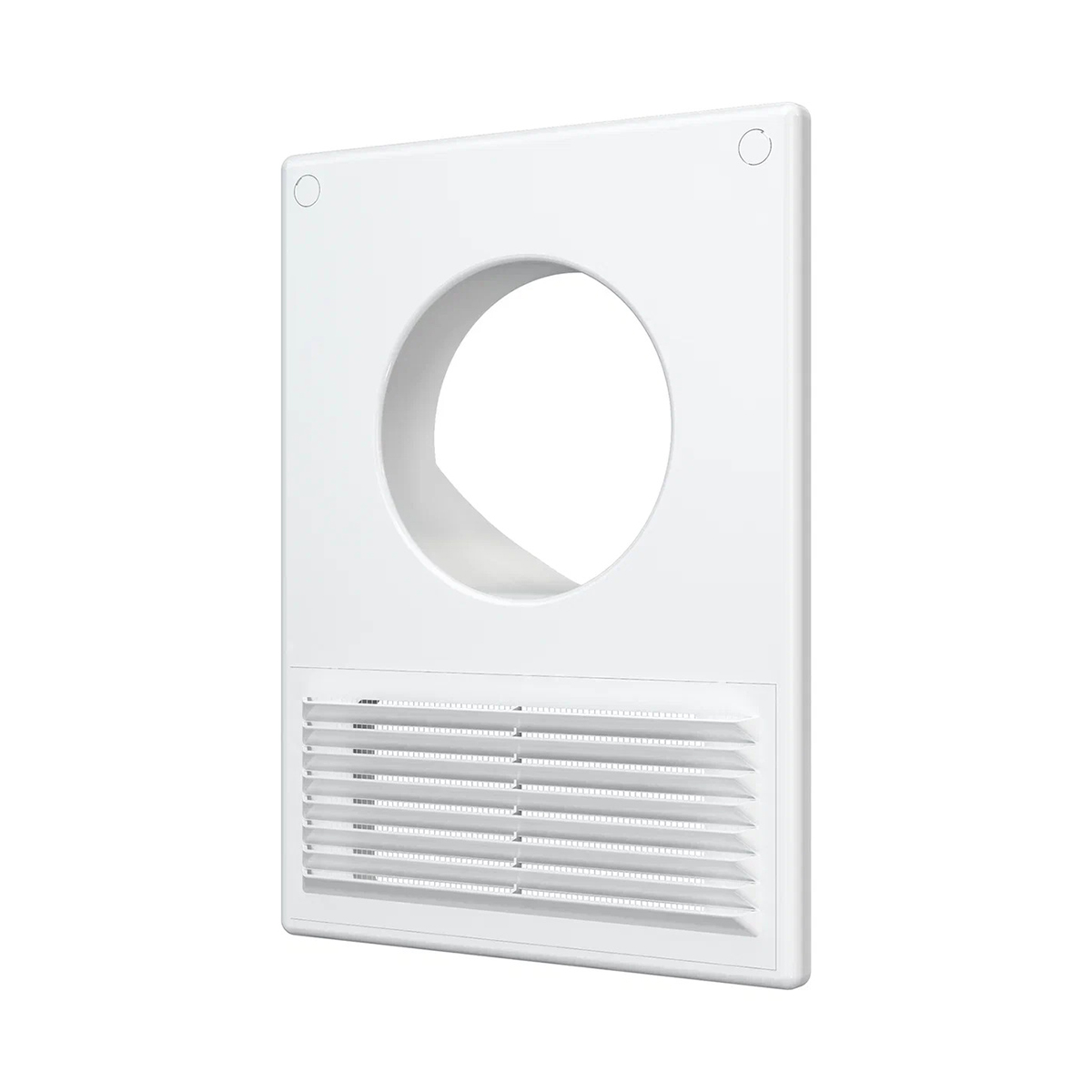 Площадка торцевая разъемная 185 х 254 мм с решеткой и фланцем d100 пласт. (1/20) "эра" 1825ру10ф