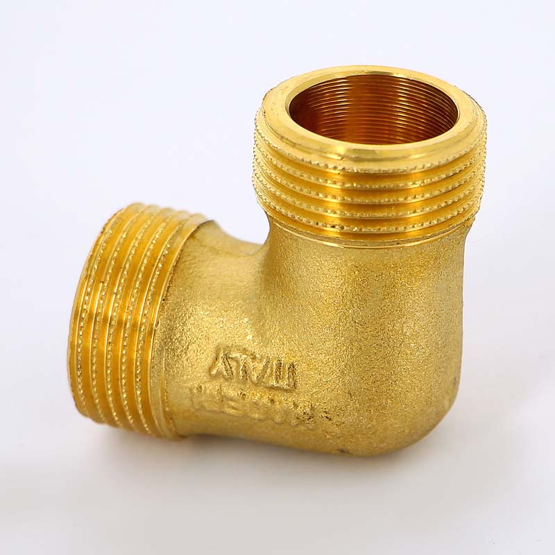 Колено резьбовое (НР) 1" x 1" латунь UNI-FITT