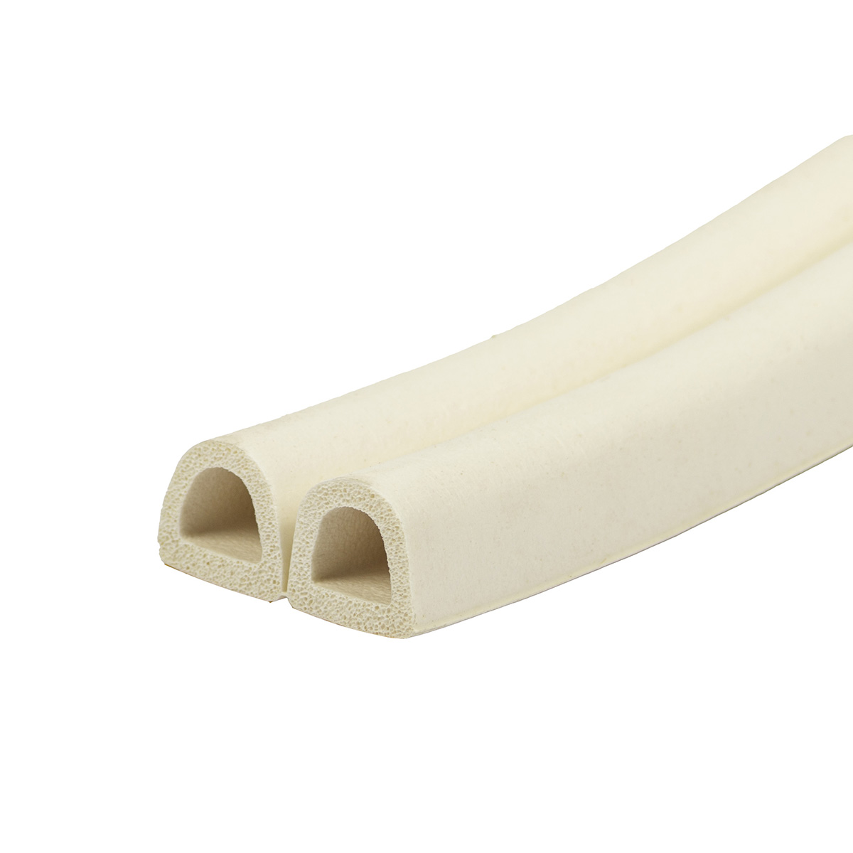 Уплотнитель d 10 х 12 мм белый бухта 50 м (промышл.) (1/8) "tech-top"