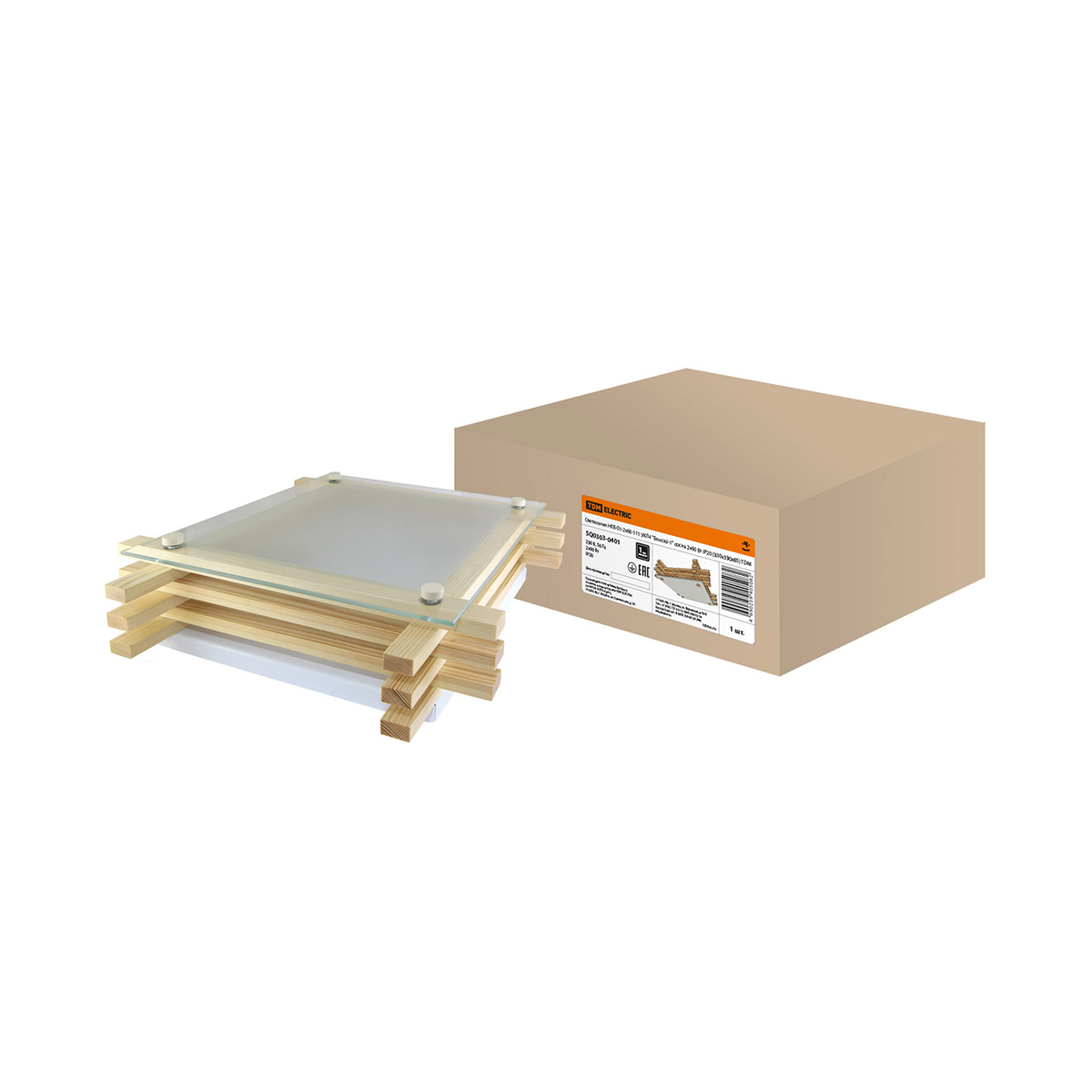 Светильник нпб 01-2х60-111 ухл4 "бонсай-1" 2 х 60 вт ip20, сосна (1) tdm sq0303-0401