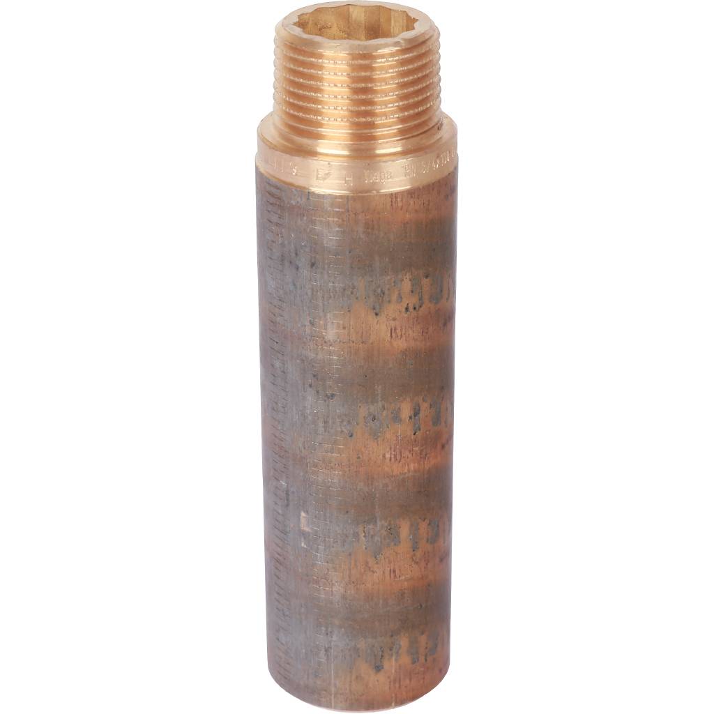 Удлинитель резьбовой 3/4" x 100 мм ВН бронза VIEGA (359577)
