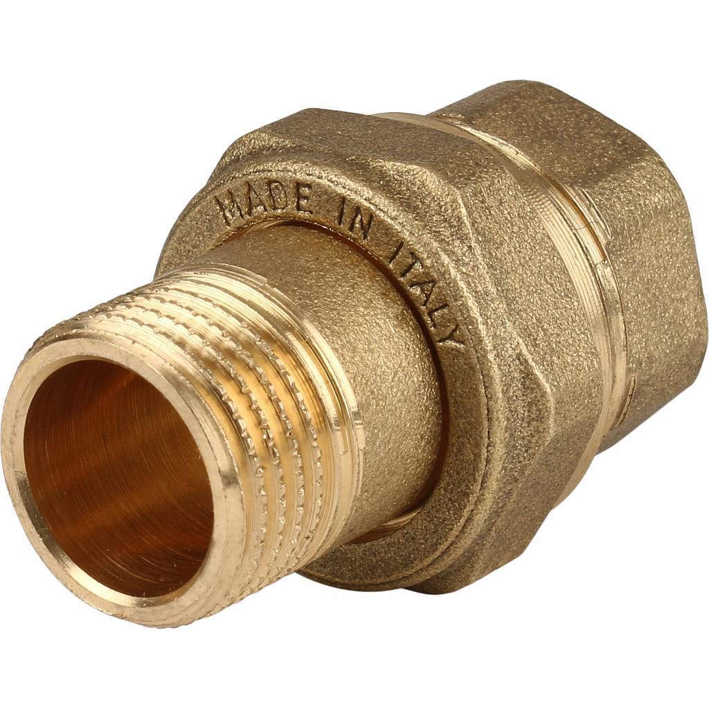 Американка резьбовая 3/4" x 3/4" (ВН) с плоской прокладкой ITAP