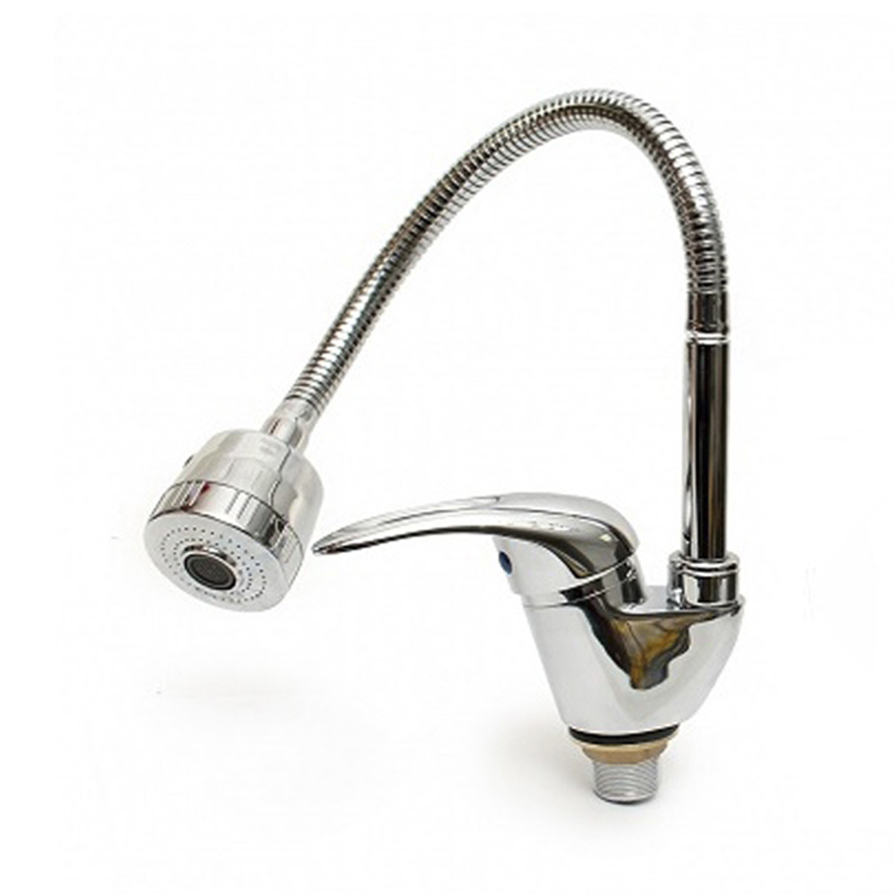 Смеситель для кухни fzs 811- b115 (с гибким изливом) (1/10) "fauzt"