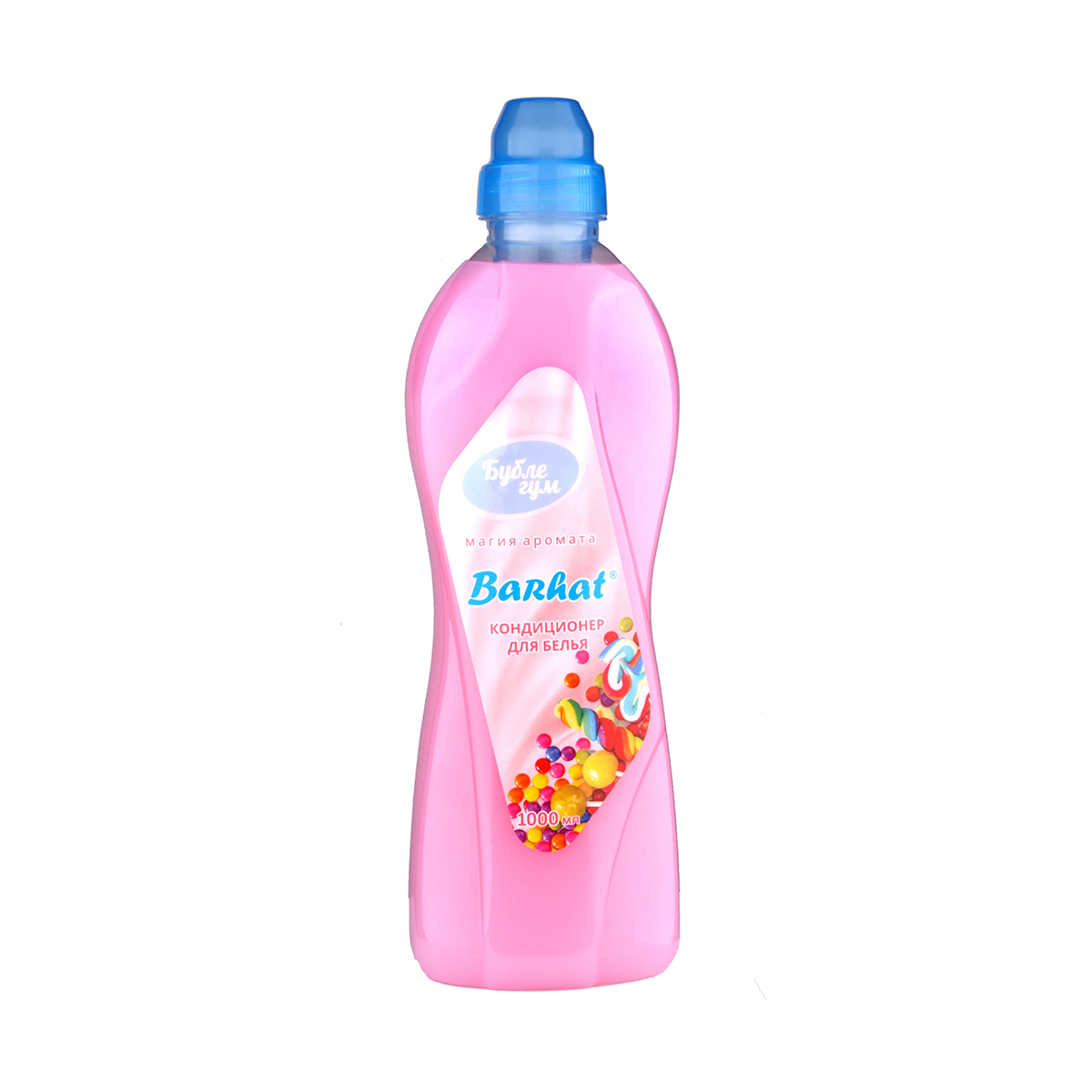 Кондиционер для белья "barhat" (бубле гум) 1 л (1/12)