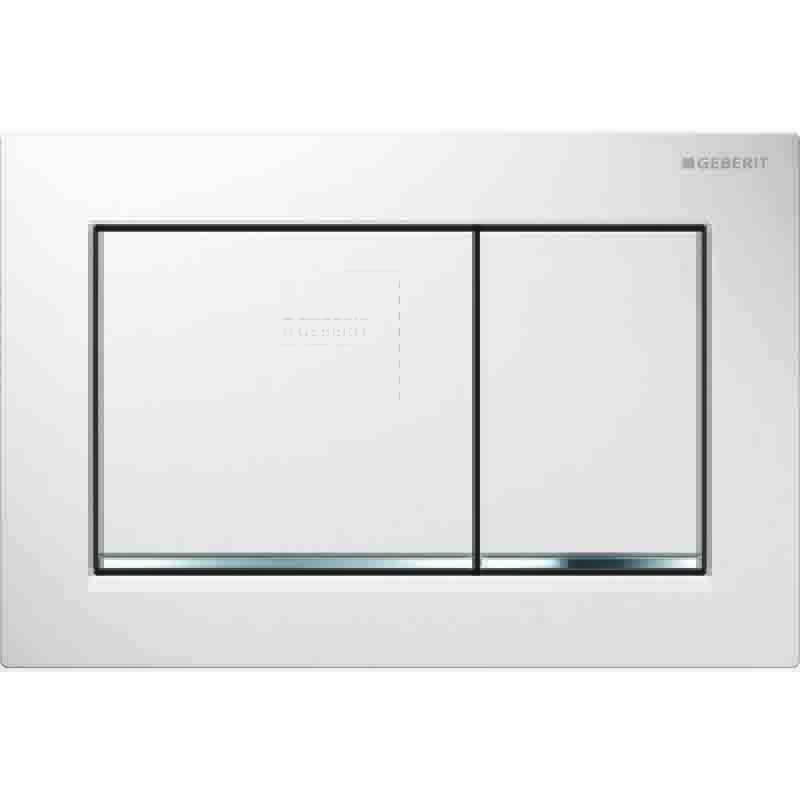 Кнопка смыва Geberit Omega30 белый, хром