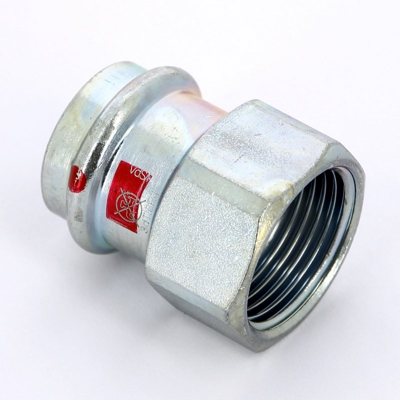 Муфта пресс-В 28x1" оцинкованная сталь Prestabo VIEGA