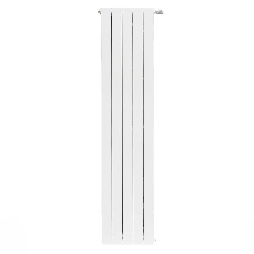 Радиатор STOUT Oscar 2000 мм 5 секций, алюминий (боковое подключение) белый