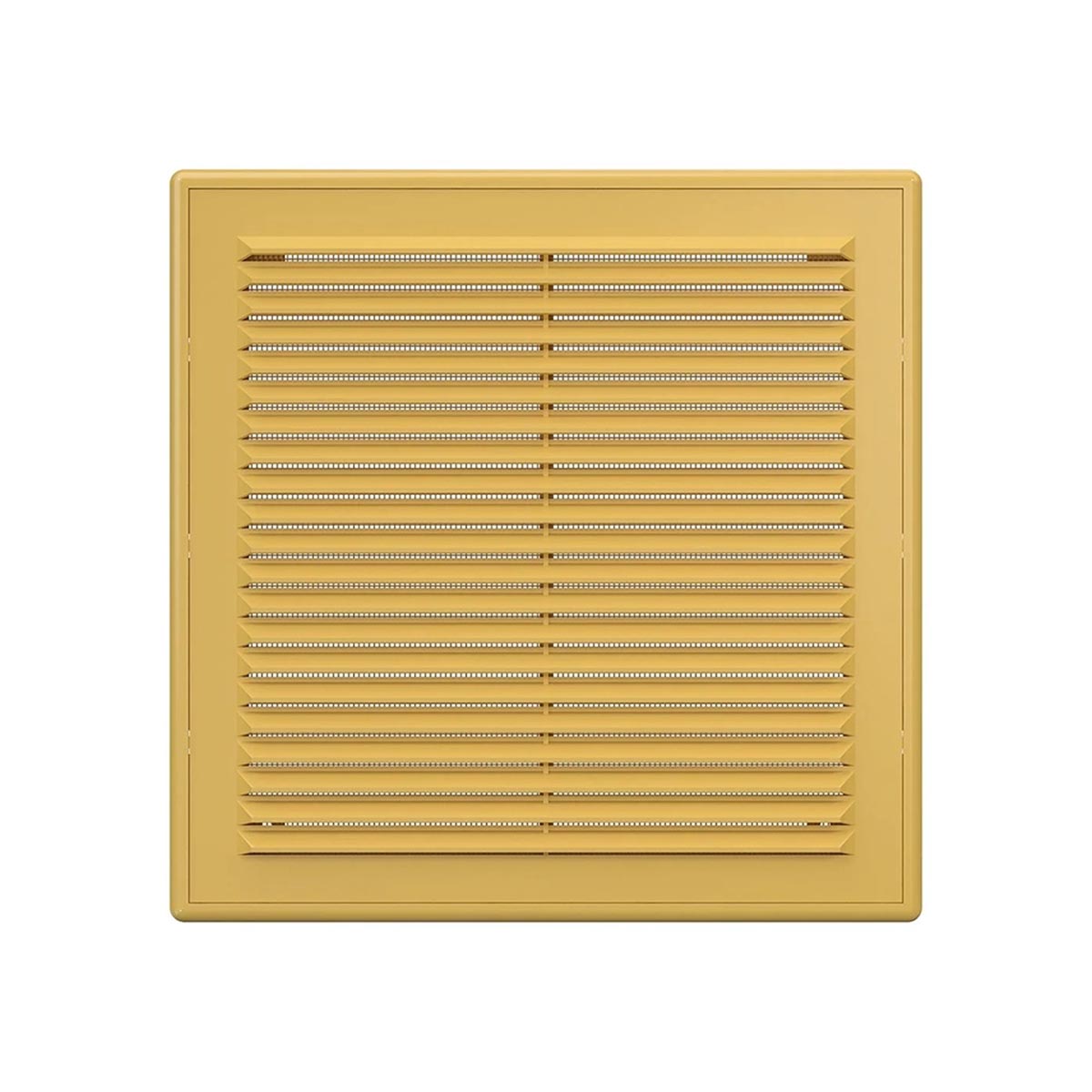 Решетка вентиляц. разъемная с сеткой 249 х 249 мм пласт. бежевая (1/40) "эра" 2525р беж