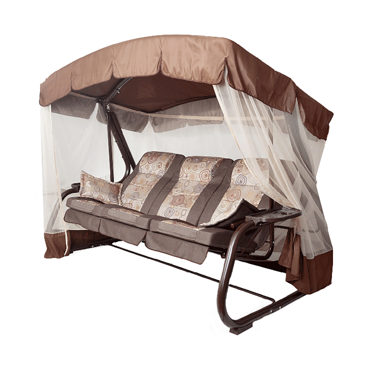 Качели садовые 3-х местные "палермо премиум" (1) "olsa" с591