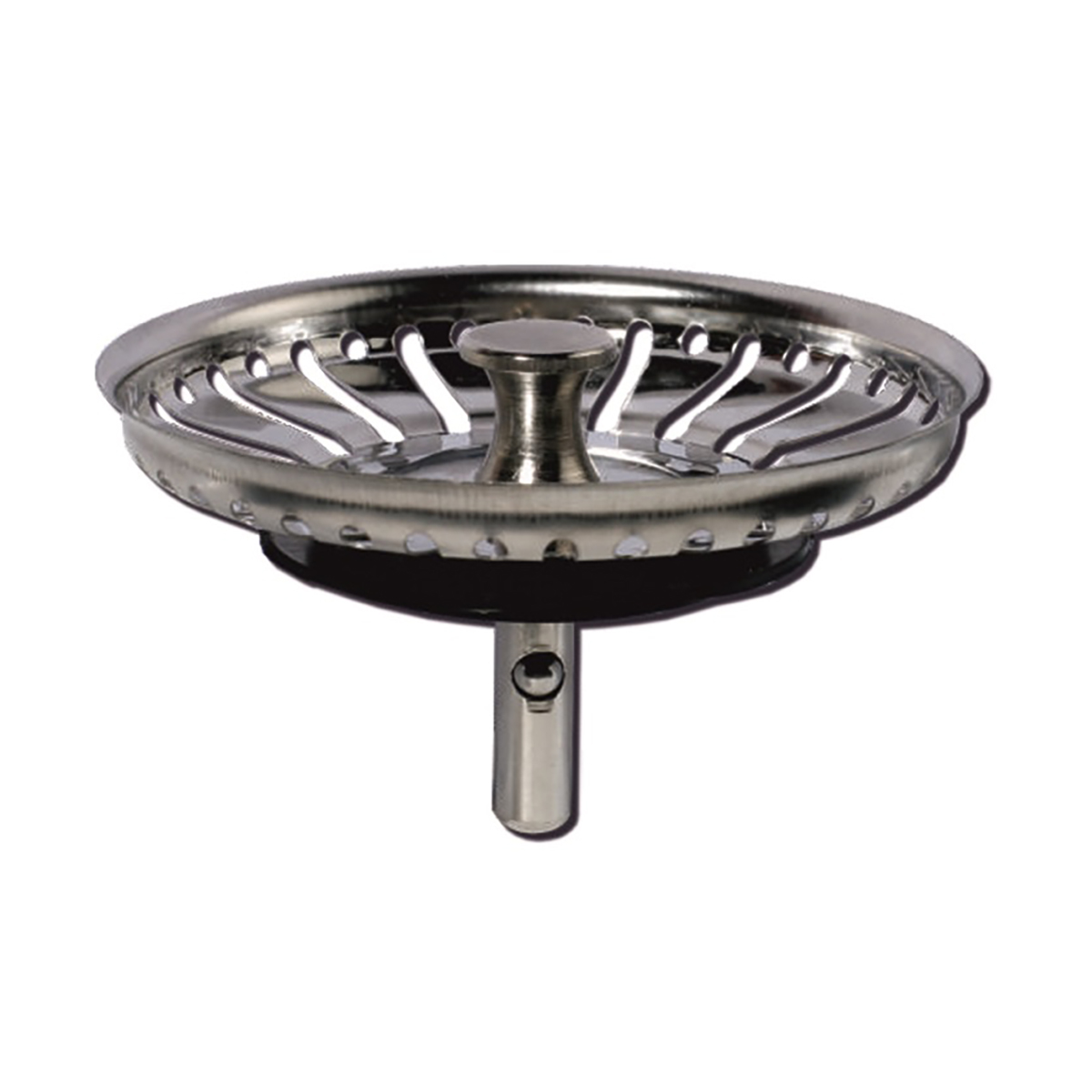 Фильтр-пробка для раковин нерж. 84 мм (1/60) "вирпласт"